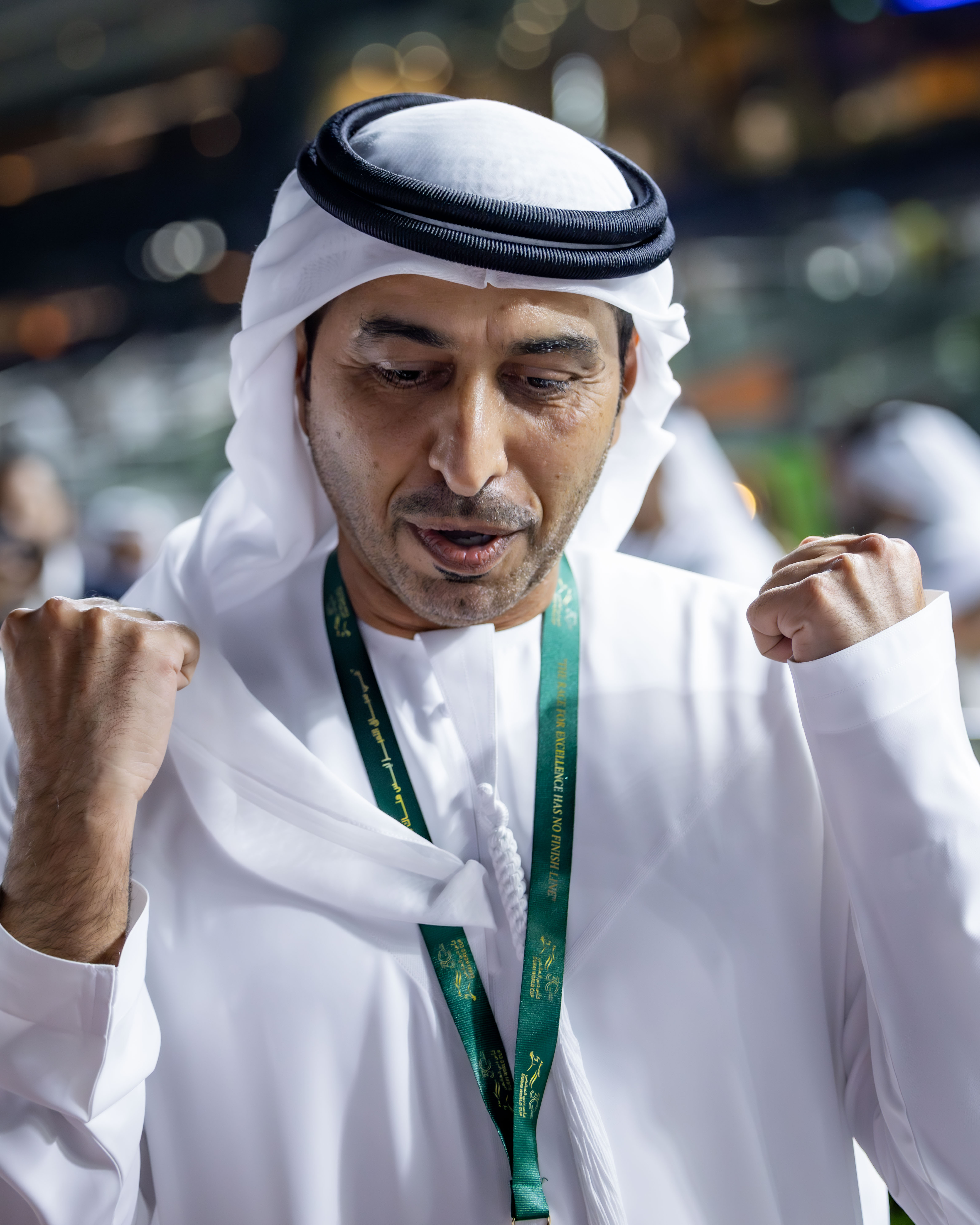 L’entraîneur Ahmad bin Harmash.