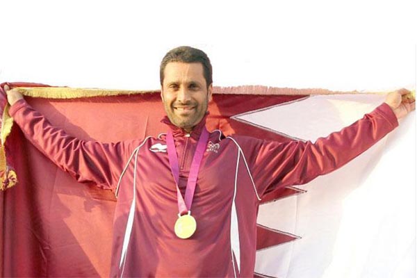 البطل القطري ناصر العطية