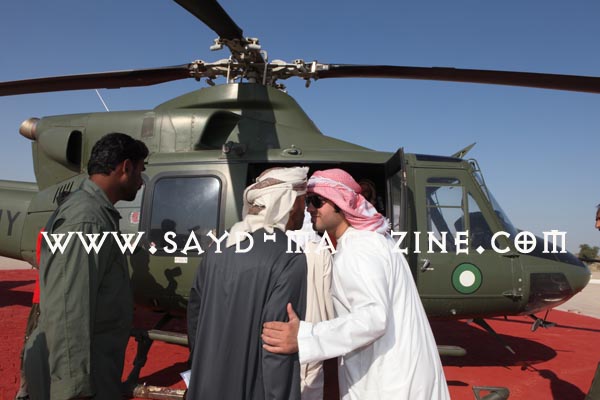 طارق الزرعوني يتحضر لتصوير رحلة صيد