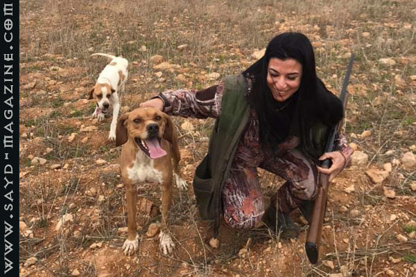 Syrian Hunter Amani Al-Homsi: I Oppose Illegal Hunting… I Hope Syria Enacts a Hunting Law Fair to Nature and to the Hunter