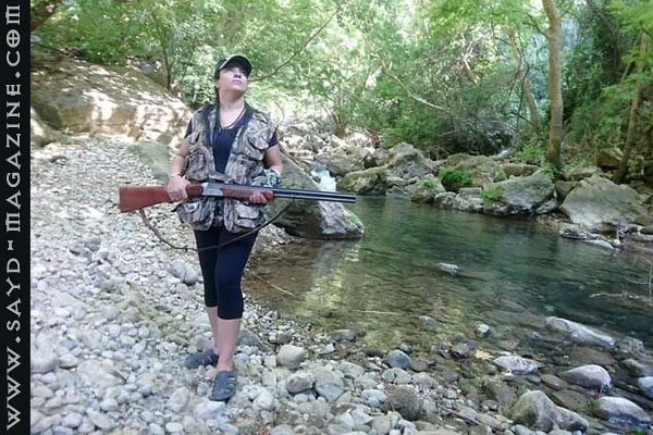 صورة أرشيفية ضمن مقال: الصيّادة السورية أماني الحمصي: أنا ضدّ الصيد الجائر.. وأتمنى سَنّ قانون صيد في سوريا يُنصف الطبيعة والصيّاد — مجلة صيد