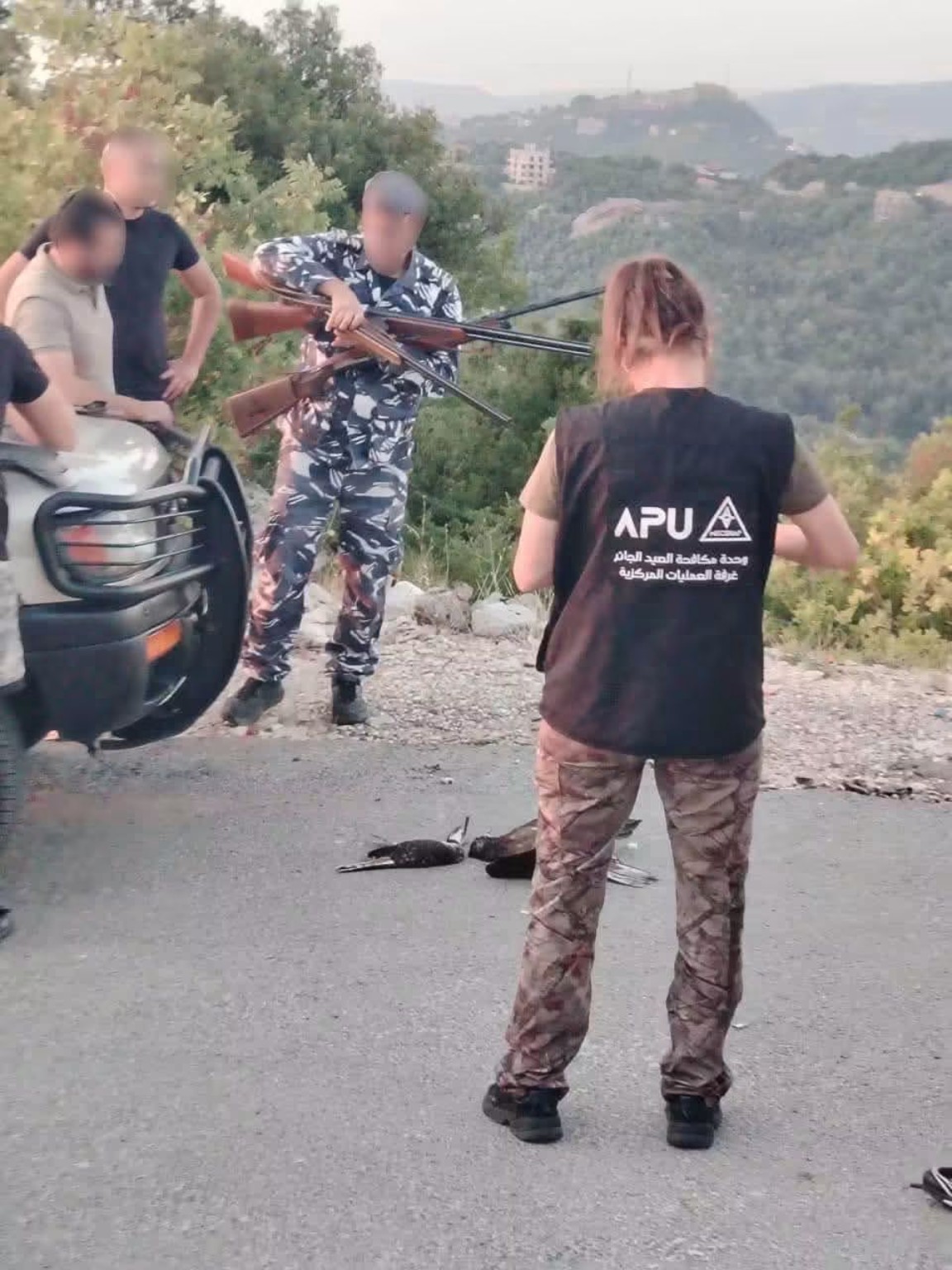 The Internal Security Forces and the Anti-Poaching Unit during field activities.