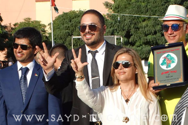 منصور بن زايد يحتضن جمال الخيل العربي في لبنان بحضور شخصي للارا صوايا